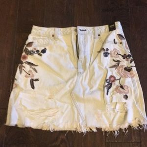 Abercrombie and Finch Jean Skirt 2/$60
